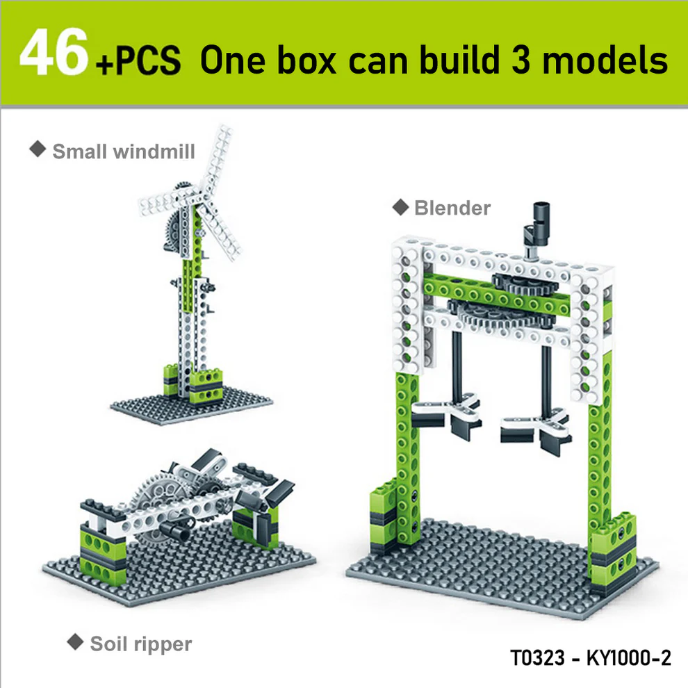 KY1000-2 Inventor Mechanical Kit 3 in one 