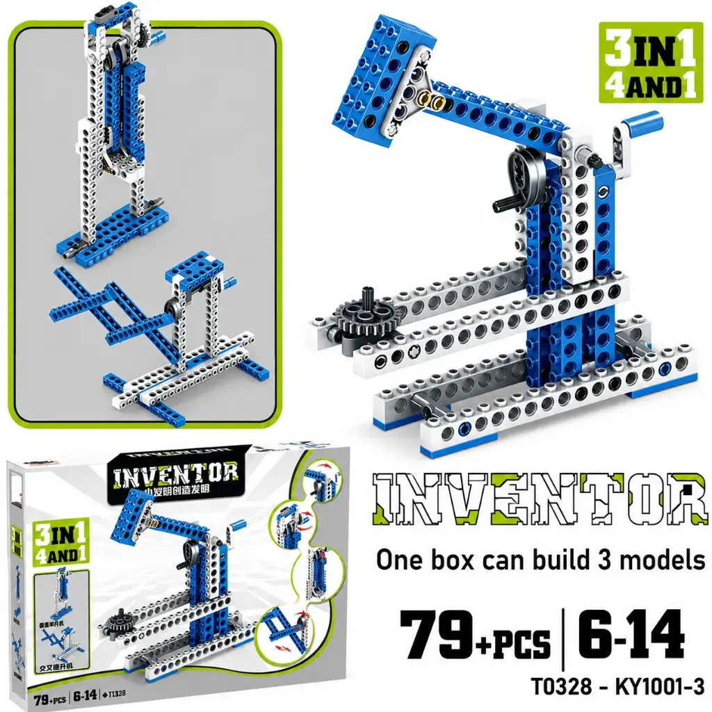 KY10000-1 Inventor Mechanical Kit 3 in one