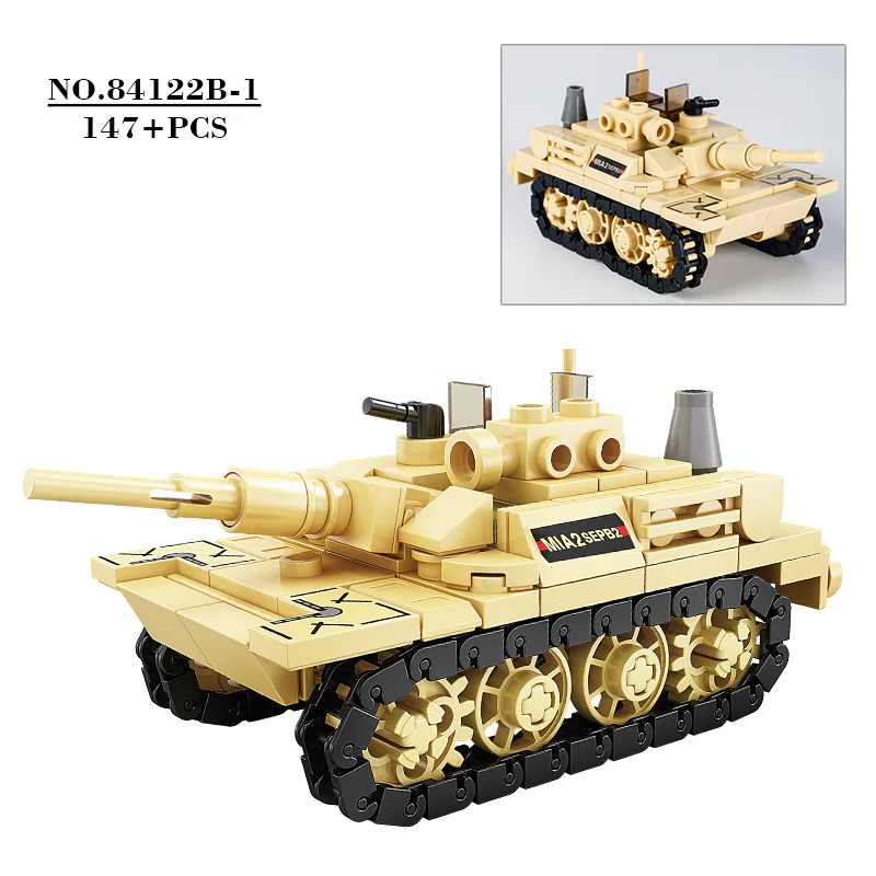 Lego 150pcs Desert Tank