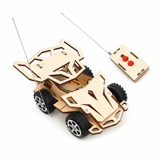 [DIYCWS] DIY Creative Wooden STEM Science Engineering Toys C-20G DIY Car 4WD