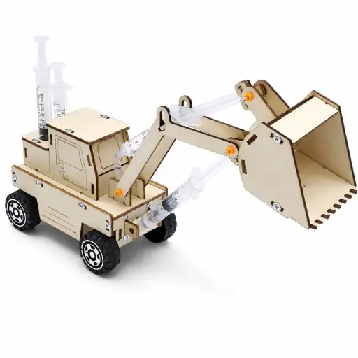 [DIYCWCWA] DIY Creative Wooden Car With Arm