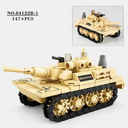 [L150PDT] Lego 150pcs Desert Tank